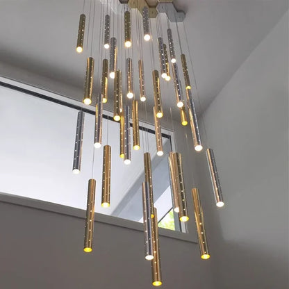 Decorbites™ Gold/Silber LED-Kronleuchter für Beleuchtung in Zuhause, Restaurant und Schönheitssalon