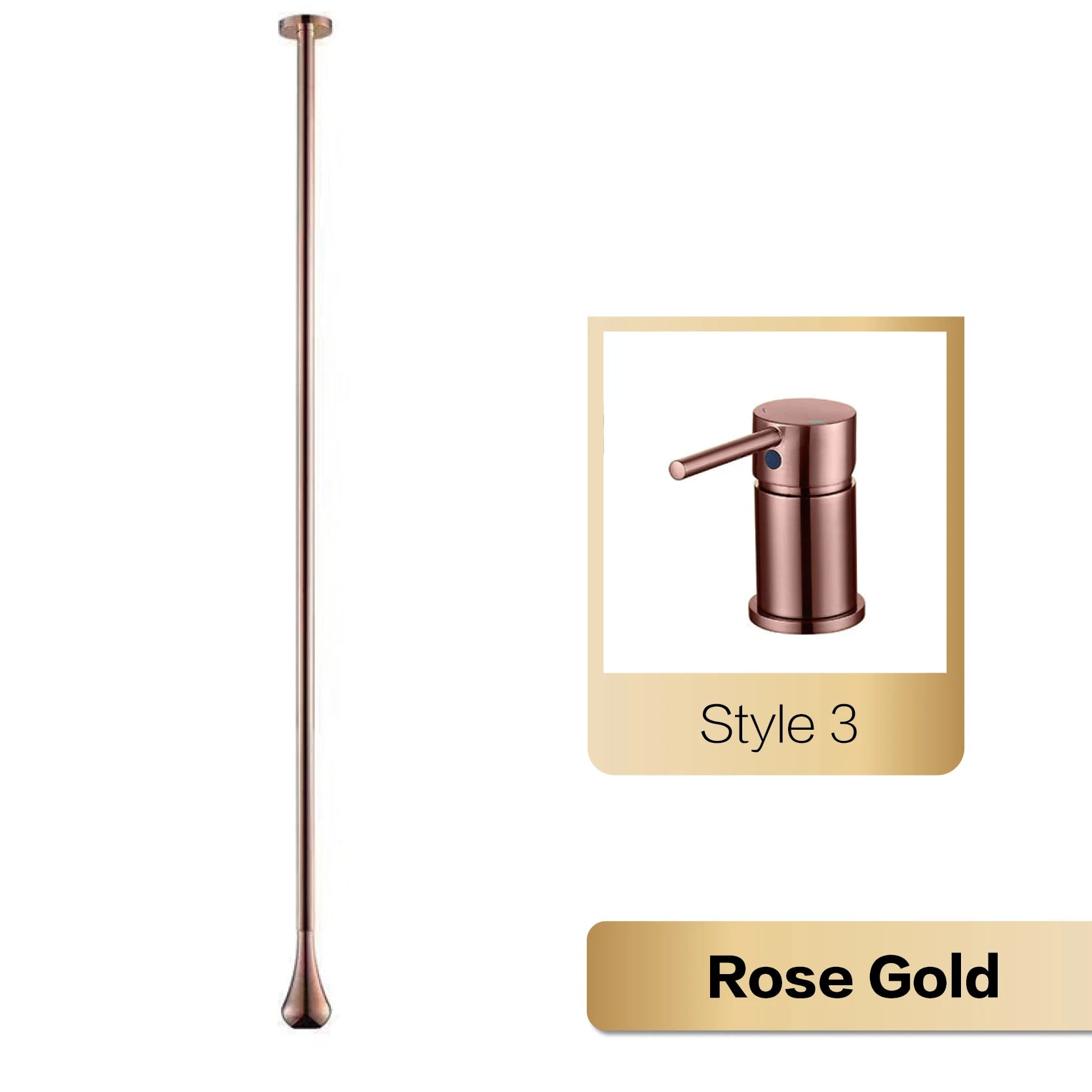 Gold Ceiling Faucet