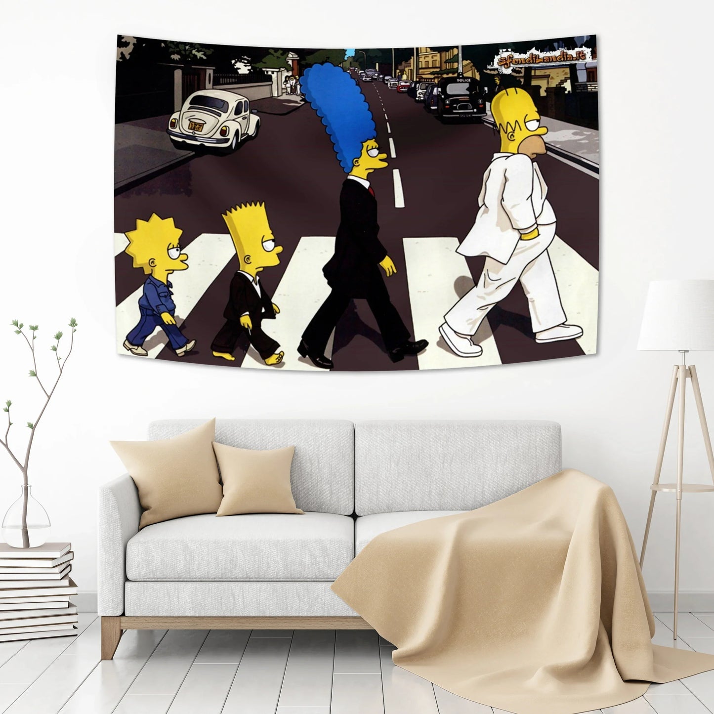 Decorbites™ Klassische Anime-Tapisserie Wanddekoration