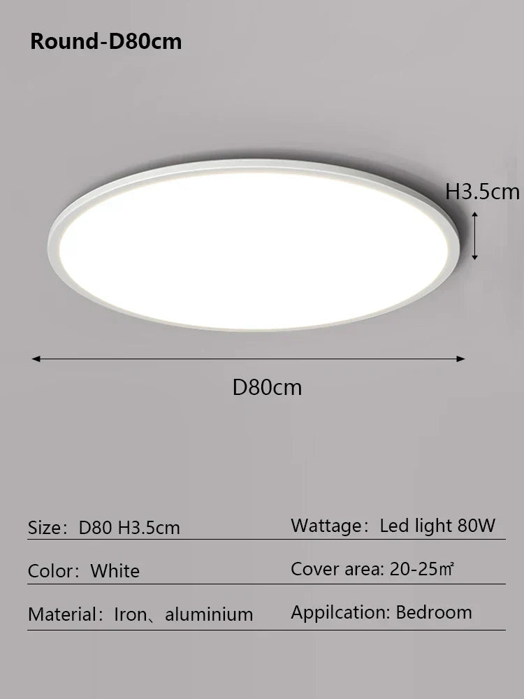 Decorbites™ LED-Deckenleuchte: Modernes minimalistisches rechteckiges Design für Wohnzimmer, Schlafzimmer, Innenbeleuchtung