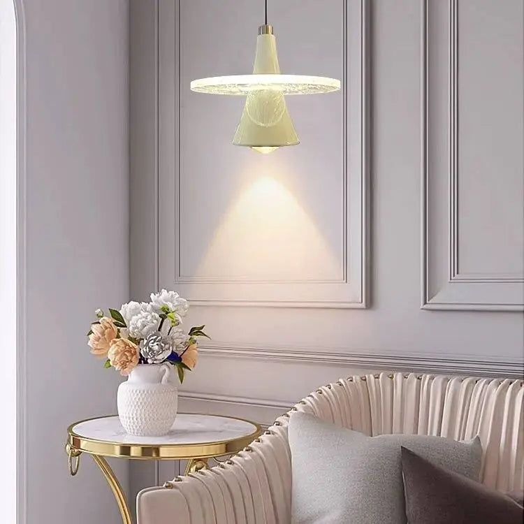 Decorbites™ LED-Fliegende-Untertasse-Leuchter Moderne Hänge Lampe für Esszimmer Schlafzimmer - Frisbi Italienischer Designer