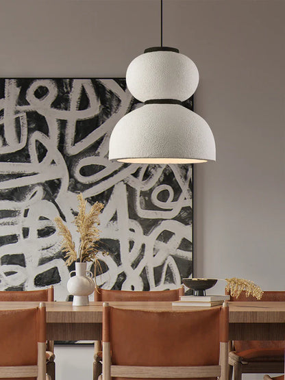 Decorbites™ Kürbisgeformte LED-Kronleuchter: Nordisches Wabi-Sabi-Design für Ferienwohnungen, Cafés und Restaurants