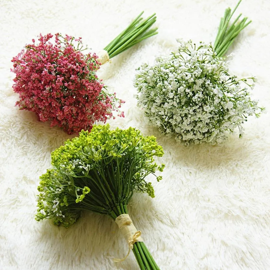 Decorbites™ Gipsophila Künstliche Blumen Braut Heimdekoration Bonsai Hochzeit Feiertagsbedarf