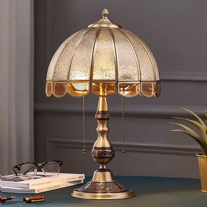DecorBites™ Luxe Copper Bedroom Desk Lamp Living Room Floor Light LED Study Lighting