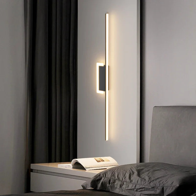 Decorbites™ LED Wandlampe: Modernes langes Line-Design für Wohnzimmer, Schlafzimmer, Flur, Innenbeleuchtung