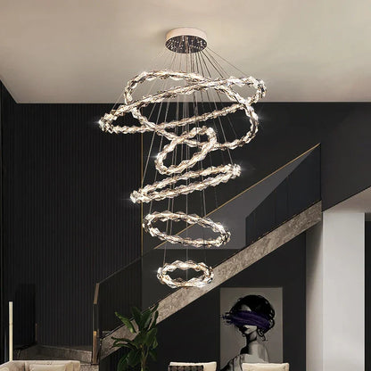 Decorbites™ Kristall-Leuchter: Moderne minimalistische LED-Beleuchtung für Wohnzimmer und Villa-Heim