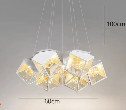 DecorBites™ LED Pendant Chandeliers for Modern Home Decor and Indoor Lighting