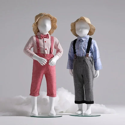 Decorbites™ Kinder-Ganzkörper-Manekins für Kindermodegeschäfte - Kinder-Displayständer
