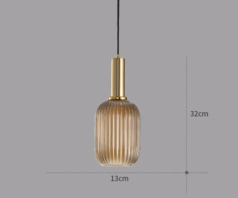 Decorbites™ Glas Farbige LED Anhänger Licht Kronleuchter für Heim Wohn- und Esszimmer Dekoration
