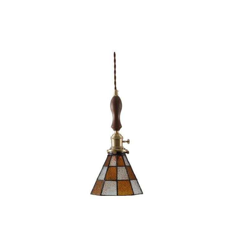 Green Vintage Pendant Light