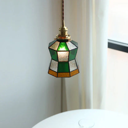 Decorbites™ Bunte Glas Tiffany-Stil LED-Hängeleuchte, moderne Hängelampe