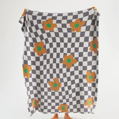 DecorBites™ Knitted Blanket Throws 130x160cm