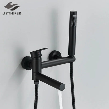 Decorbites™ Messing-Wandmontiertes Badewannen-Duschmischbatterie-Set für das Badezimmer