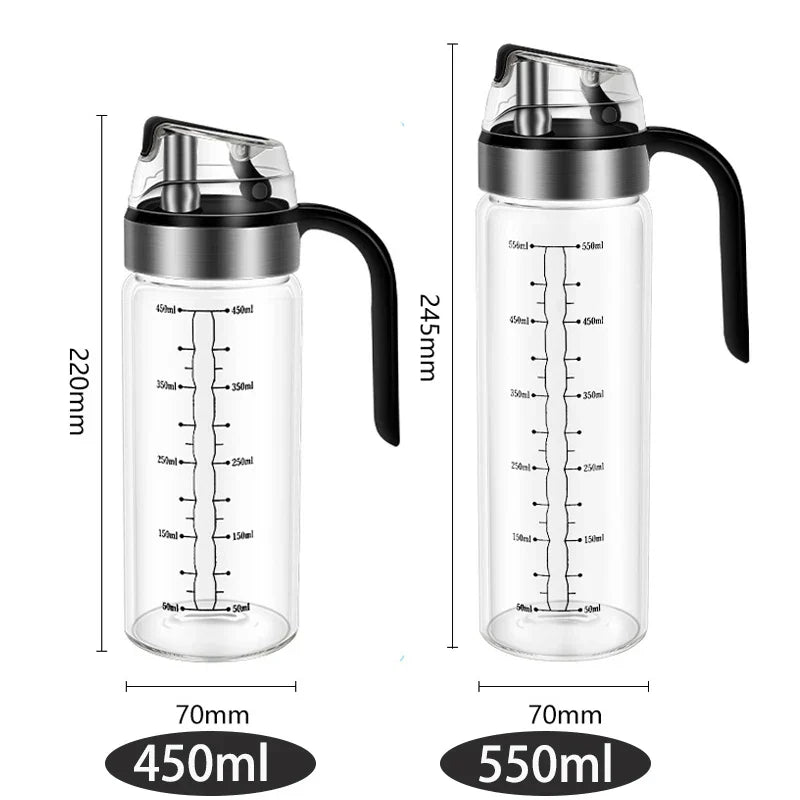 Decorbites™ Haltbare Automatische Ölflasche für Sojasauce-Essig-Würzspeicherung