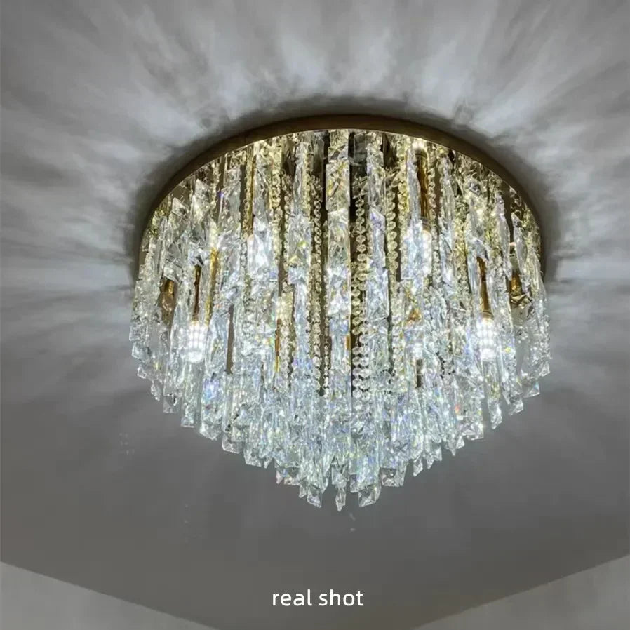 Decorbites™ Kristallstahl LED Deckenleuchter, modernes Art-Deco-Leuchtenobjekt