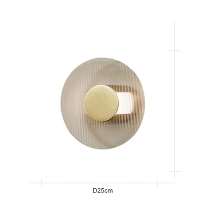 Decorbites™ Elegante Glas-Wandleuchte für Schlafzimmer, Wohnzimmer – Retro Designer Luxusbeleuchtung