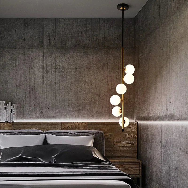 Decorbites™ Glas-Kugelleuchter für Heimdekoration und Essbereich, im nordischen Minimalismus-Stil