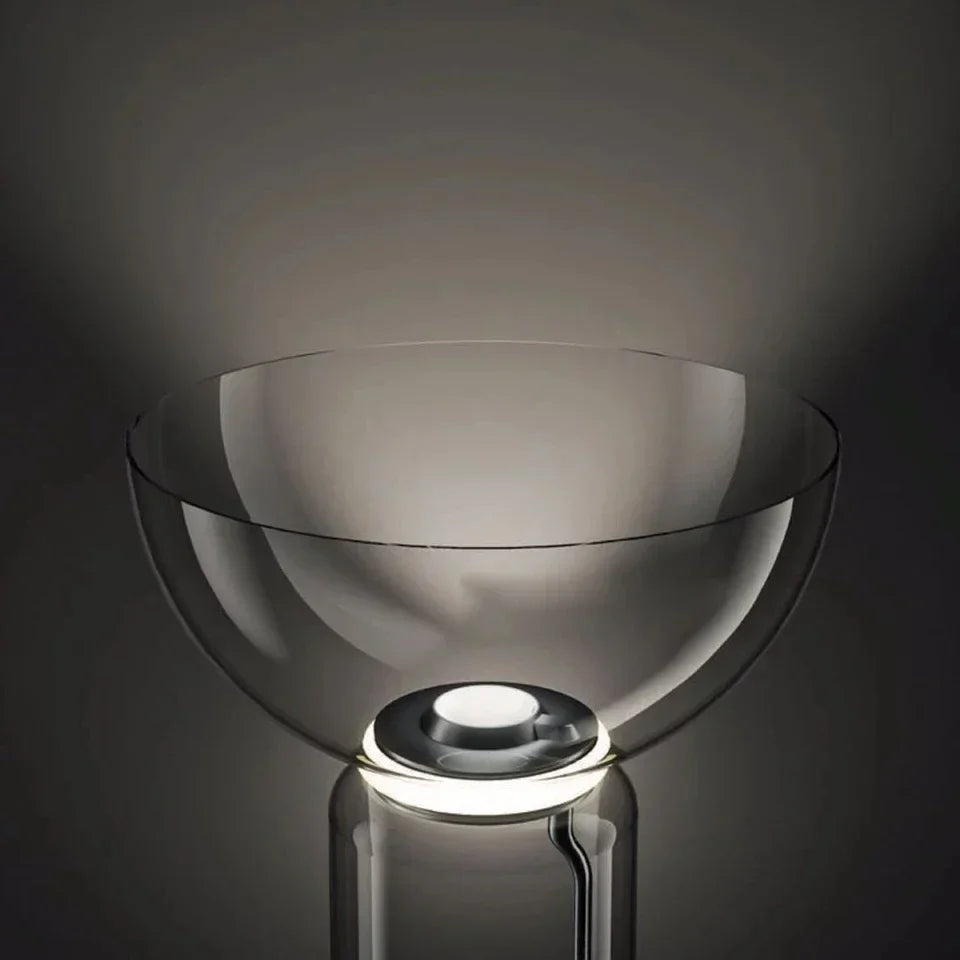 Decorbites™ Glas-LED-Stehlampenbodenleuchte: Modernes nordisches Design für Wohnzimmer- und Schlafzimmerdekoration
