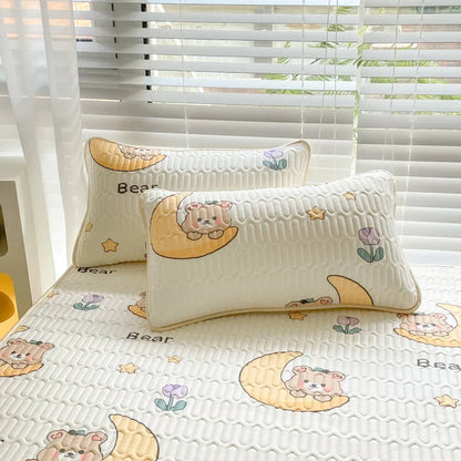 Decorbites™ Latex-Kühlende Matratzenauflage & Bezugsset - Sommer-Kühlung Bettpad