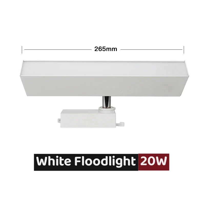 DecorBites™ 30W LED Linear Grille Track Spotlights for Living Room and Store Track Lighting
