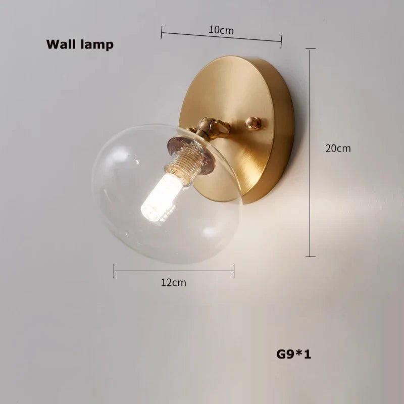 Decorbites™ Amerikanischer Kupferkristall-Kronleuchter: E14 LED Vintage-Deckenbeleuchtung für das Wohnzimmer
