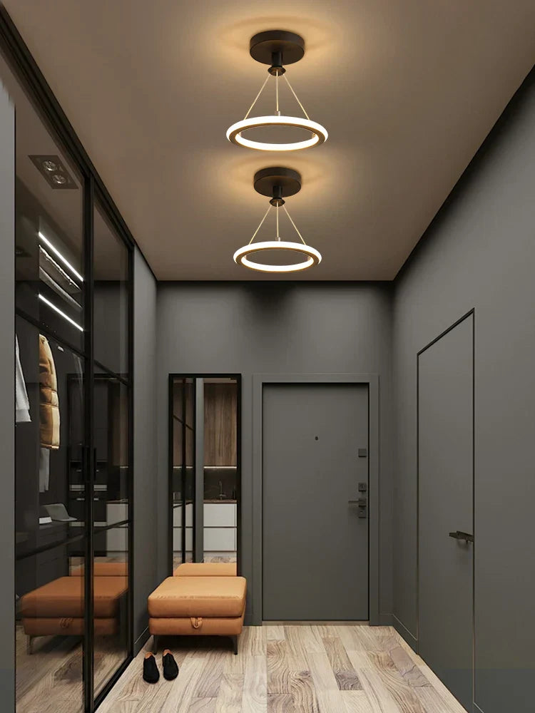 LED Modern Chandelier A Style Gold Tricolor