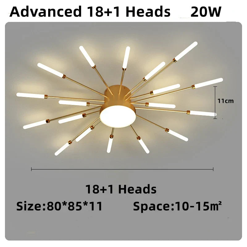Nordic Firework Pendant Light