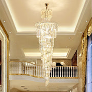 Gold Duplex LED Chandelier