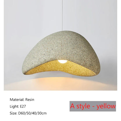 Decorbites™ Japanisches Wabi-Sabi LED-Hängeleuchte Moderne Einfache Wohnzimmer-Schlafzimmer-Kronleuchter