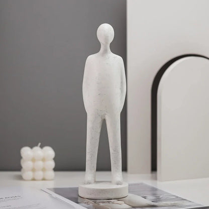 Decorbites™ Abstrakte Menschen Harz-Statuen-Set für moderne Heimdekoration