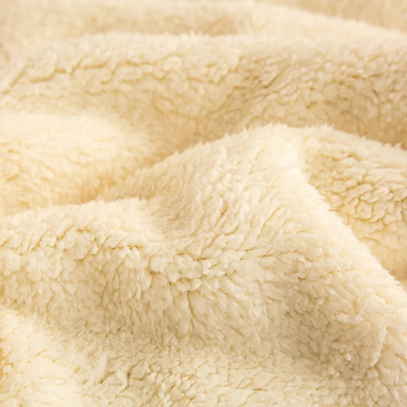 DecorBites™ Cozy Warmth Velvet Autumn Sleep Blanket