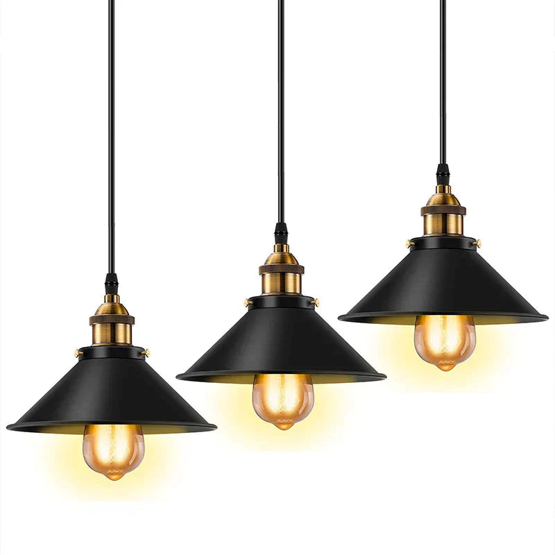 Decorbites™ Industrielle Retro-LED-Hängeleuchter-Pendant-Lampe für Heim-Esszimmer, Bar und Restaurant-Dekoration