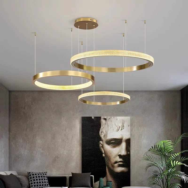 Chrome LED Pendant Light