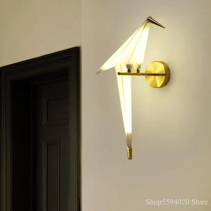 Decorbites™ Little Bird LED Wandlampe: Moderner nordischer Stil für Schlafzimmer und Wohnzimmer