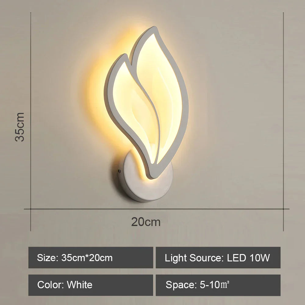 Decorbites™ LED Wandarmatur aus Acryl für Schlafzimmer und Flur, Stil einer Kronleuchter