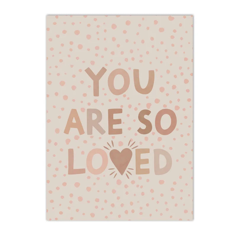 Alpaca Unicorn Rainbow Bear Heart Poster Alphabet Quotes Prints Boho Nursery Wall Art Canvas Painting Pictures Kids Room Decor