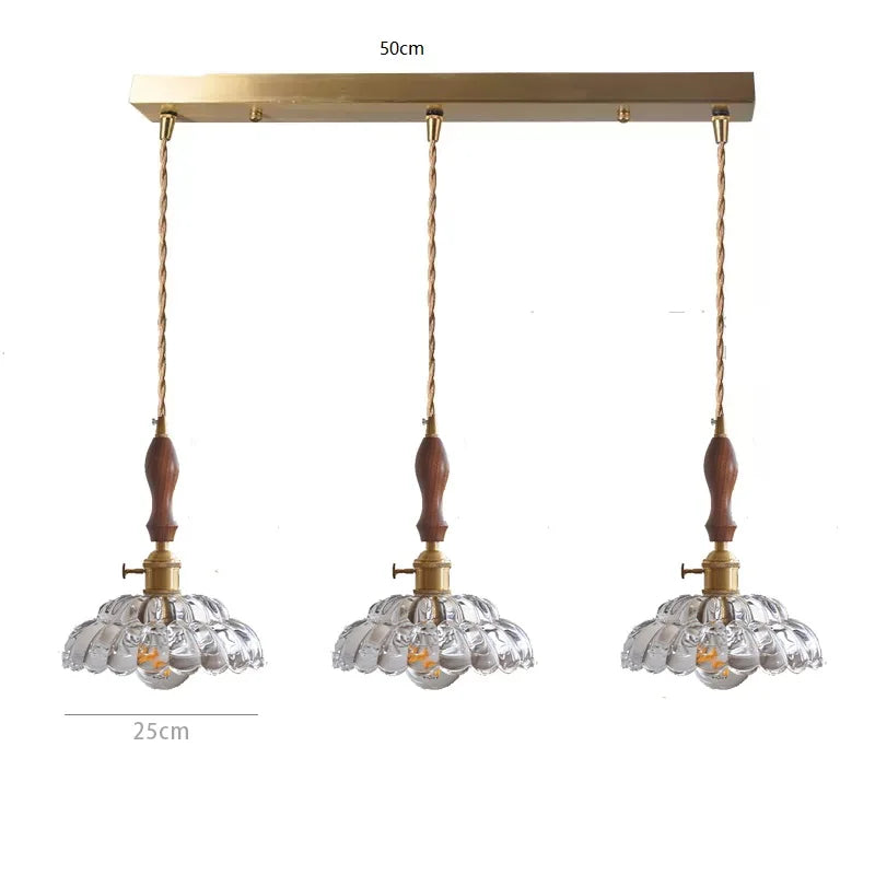 Glass Vintage Pendant Lamp