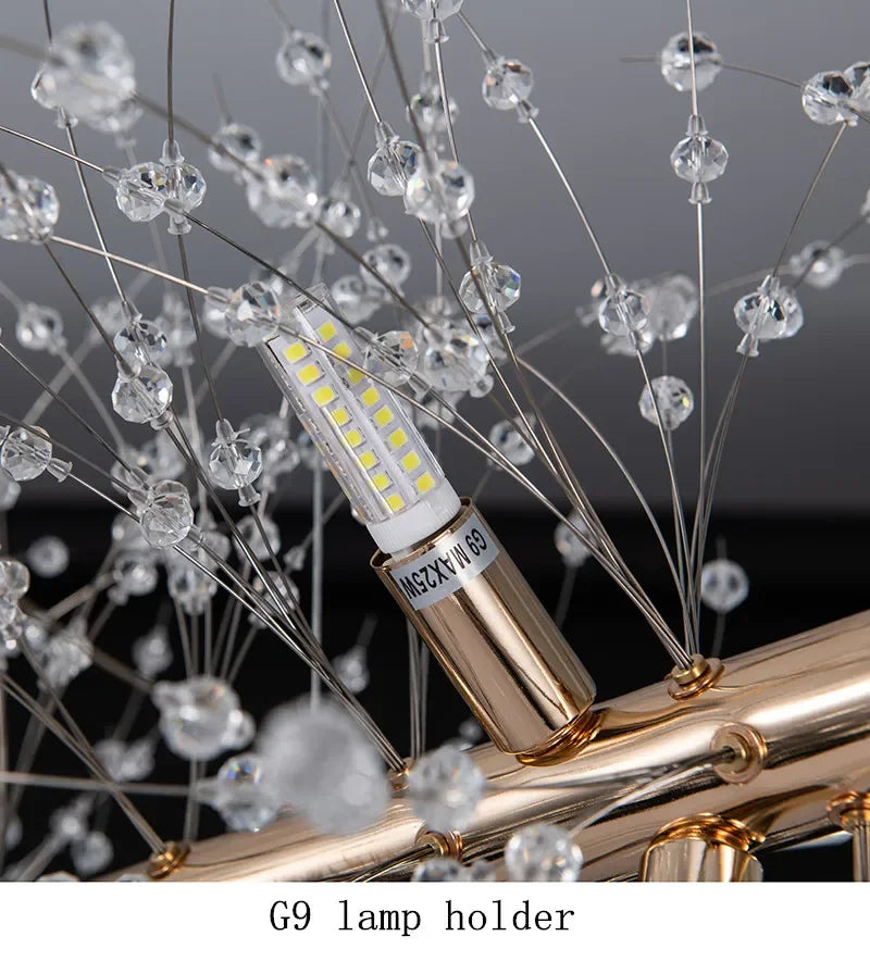Decorbites™ Löwenzahn-Leuchter LED-Hängeleuchte für Wohnzimmer-Esszimmer-Dekoration
