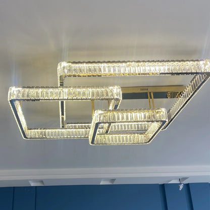 Decorbites™ Kristall dimmbare Deckenleuchte - Luxus-Leuchte für Wohnzimmer und Schlafzimmer