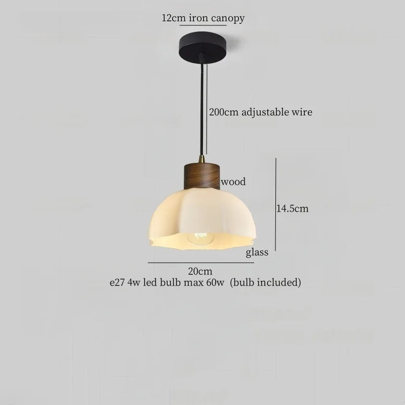 Decorbites™ Glas-LED-Pendantleuchte – Moderne nordische Hängelampe für Zuhause und Esszimmer