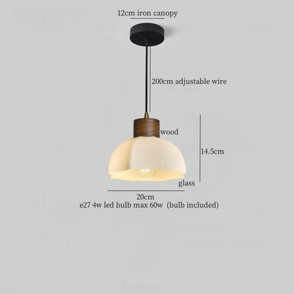 Decorbites™ Glas-LED-Pendantleuchte – Moderne nordische Hängelampe für Zuhause und Esszimmer
