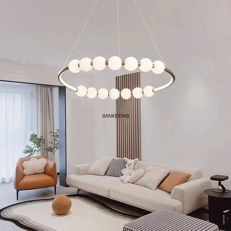 Decorbites™ Kreisring-LED-Hängeleuchten für elegante Heimdekoration