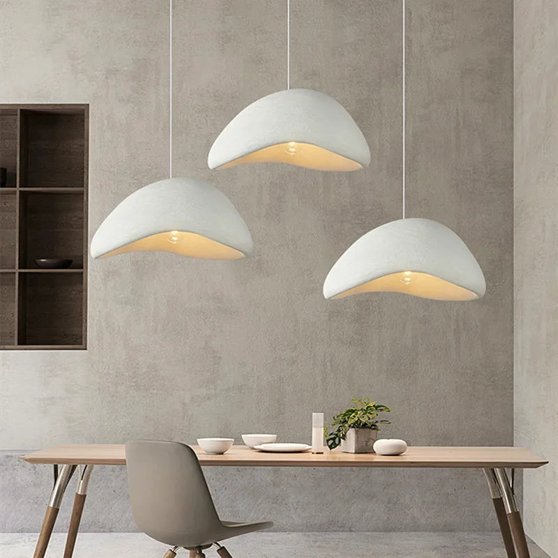 Decorbites™ Handgefertigte Wabi-Sabi-Hängeleuchte LED-Pendellampe für nordisches Restaurant-Insel