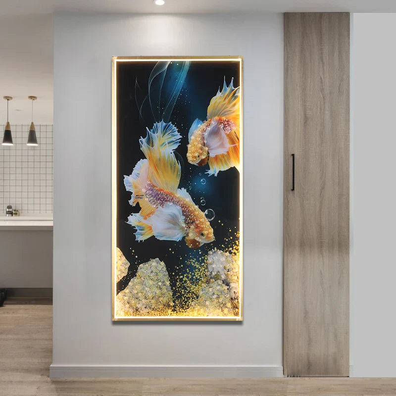 Gold Fish LED Sconce