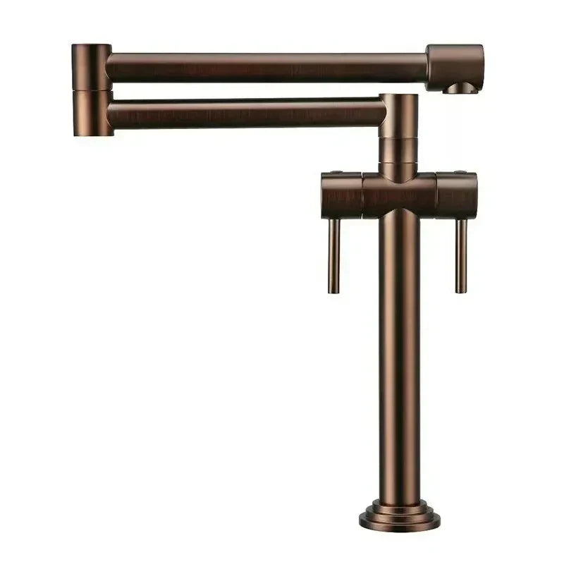 Brass Deck Kitchen Faucet