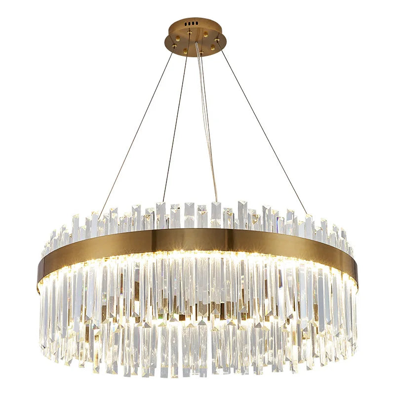 Decorbites™ Kristall-LED-Kronleuchter: Elegante Goldbeleuchtung für das Esszimmer