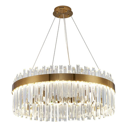 Decorbites™ Kristall-LED-Kronleuchter: Elegante Goldbeleuchtung für das Esszimmer