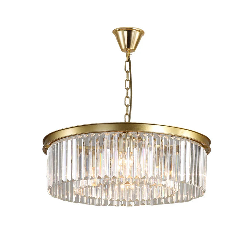 Crystal Gold Black Pendant D100cm 16-Light