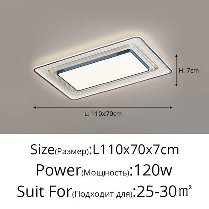 Decorbites™ LED-Deckenleuchte mit Fernbedienung für Dimmen für modernes nordisches Heimdekoration