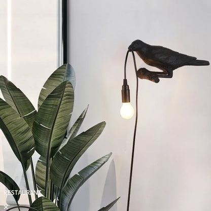 Decorbites™ Designer Vogel Wandlampe Moderne Harz Weiß Schwarz LED Licht Schlafzimmer Wohnzimmer